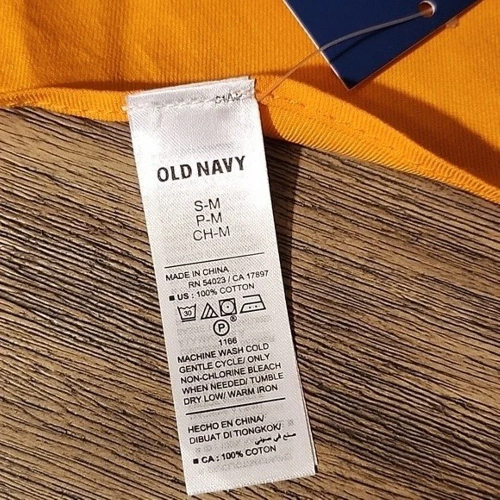 NWT Old Navy Orange Sunshine Furr-Ever Pet Bandana Size Small